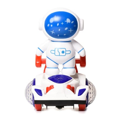 Space Car Dancing Toy with Music & 3D Lights, Wheel for 360 Movement, Fun for Kids (8months-3 Years)