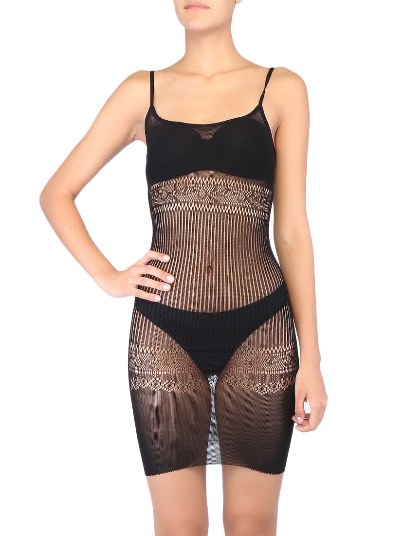 Kaamastra Sexy Transparent Black Bodystocking
