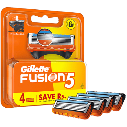 Gillette Fusion5 Razor Blades Pack of 4