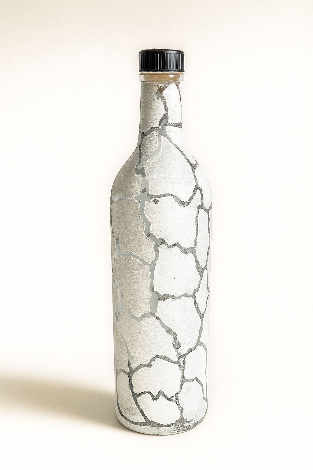 Hand-Painted Decorative Bottle | Recycled Glass Bottle with Tribal Warli Art | Eco-Friendly Home Dcor & Sustainable Gift for Any Occasion
