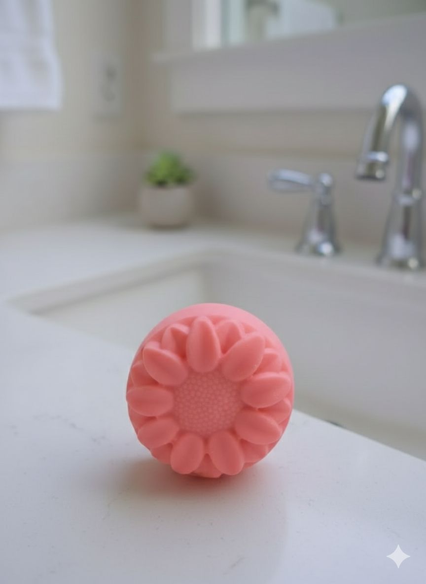 Laksh Herbal Products Milk Rose Soap for Soft and Glowing Skin 1 pc