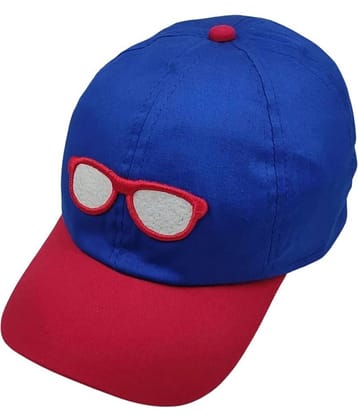 Zacharias Boy's & Girl's Kids Cotton Cap_Royal_Blue c-811 (1-6 Years)