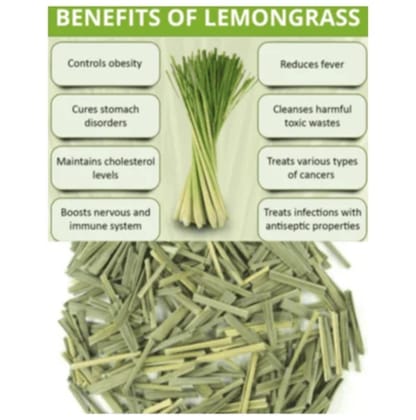 Dry Lemongrass Tea Leaves