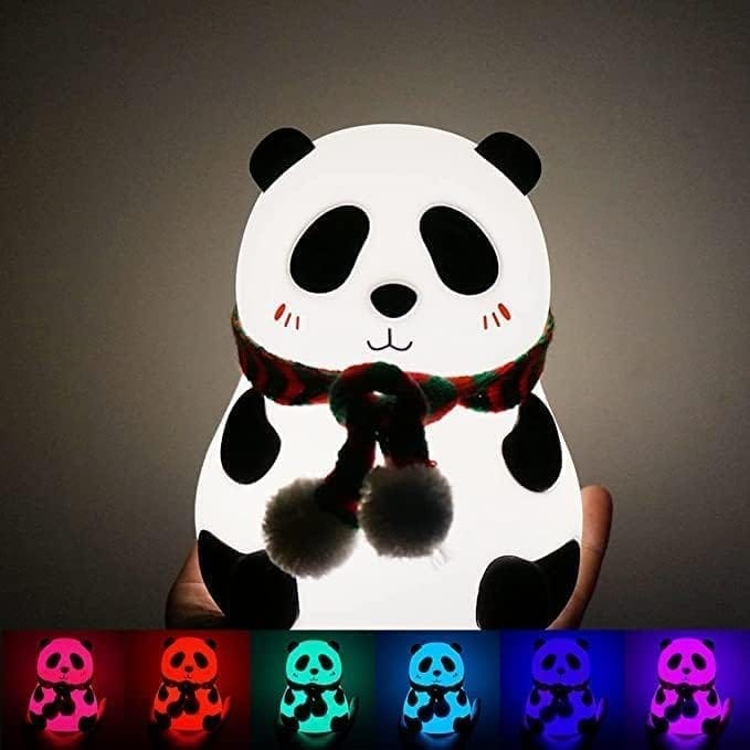 Touch Silicone Panda Light – Night Light for Kids, Girls & Boys | Cute Bedroom Decor for Women | Valentine Special