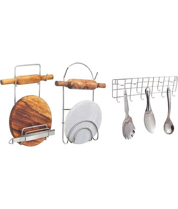 JISUN - Stainless Steel Rolling Pin Holder