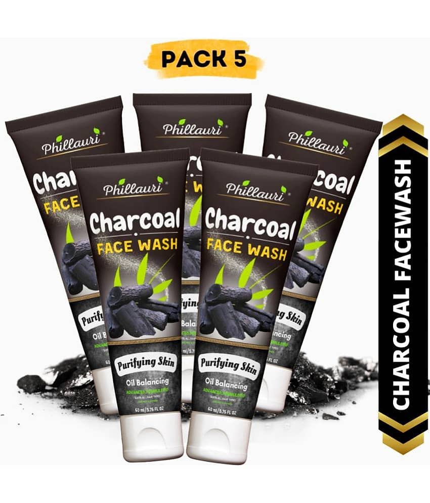 Phillauri - Blackheads and Whiteheads Removal Face Wash For All Skin Type ( Pack of 5 )
