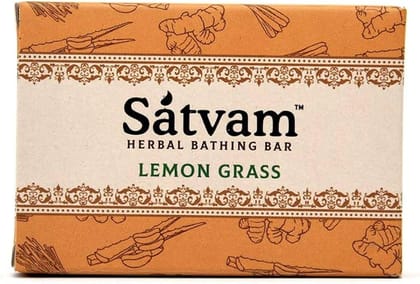 Satvam - Lemon Grass Bathing Soap