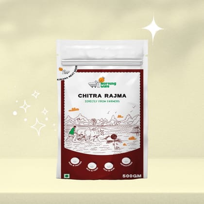 Morning Wale Chitra Rajma (450g) | Speckled Kidney Beans | High Fibre & Soft Texture Morning Wale Chitra Rajma (450g) | Speckled Kidney Beans | High Fibre & Soft Texture