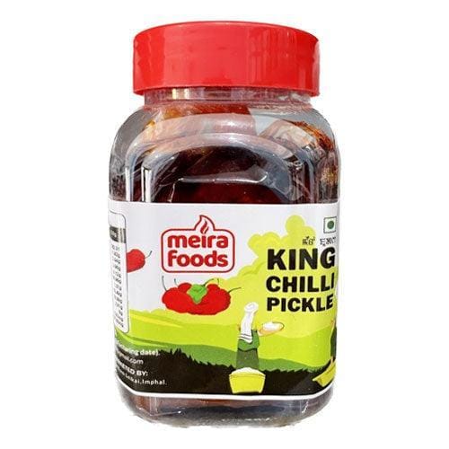 King Chilli Pickle – Authentic Manipuri Umorok Achar, 250g | Meira Foods