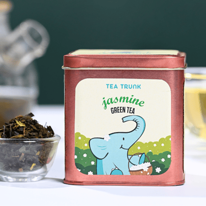 Jasmine Green Tea - Tea Bags-30 Tea Bags / Tin Box