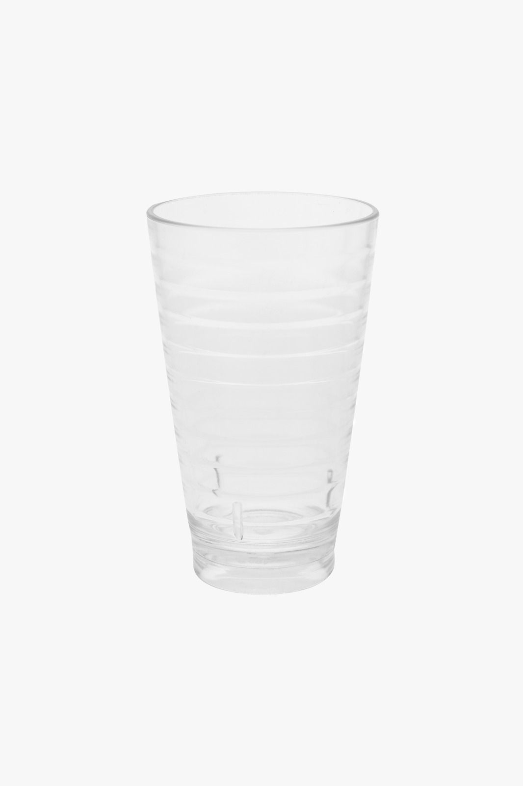 V4 Kitchen Partner Vintage Glass, Unbreakable Drinkware, Premium Polycarbonate - 300ml (Set of 6 Pieces)