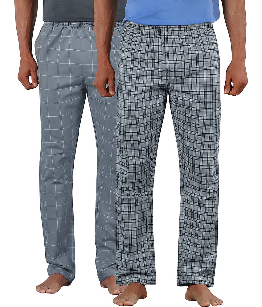 XYXX Pack of 2 Pyjama For Men's ( Multi )