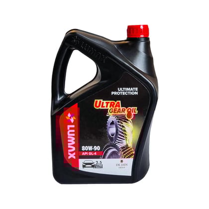 Lumax Ultra Gear Oil EP 80W-90 API GL4| 2.5L | Excellent Anti-wear Protection| Extreme Pressure Gear Oil for Cars of All Fuel Types Lumax Ultra Gear Oil EP 80W-90 API GL4| 2.5L | Excellent Anti-wear Protection| Extreme Pressure Gear Oil for Cars of All Fuel Types