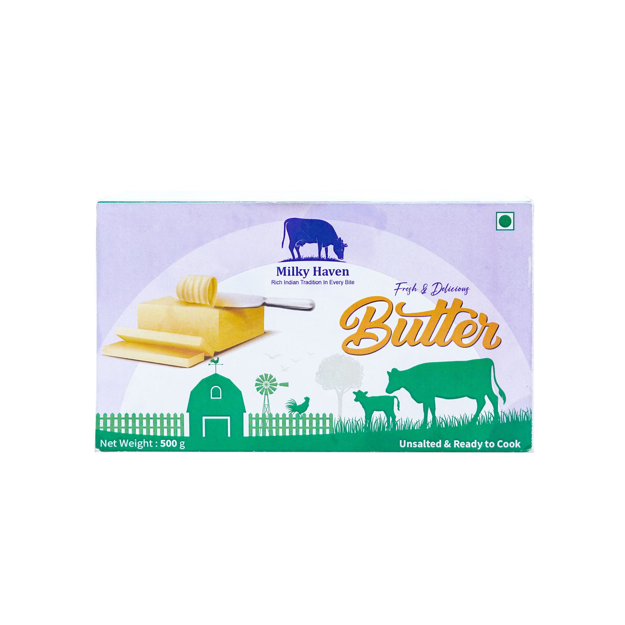 Milky Haven Unsalted Butter 500g