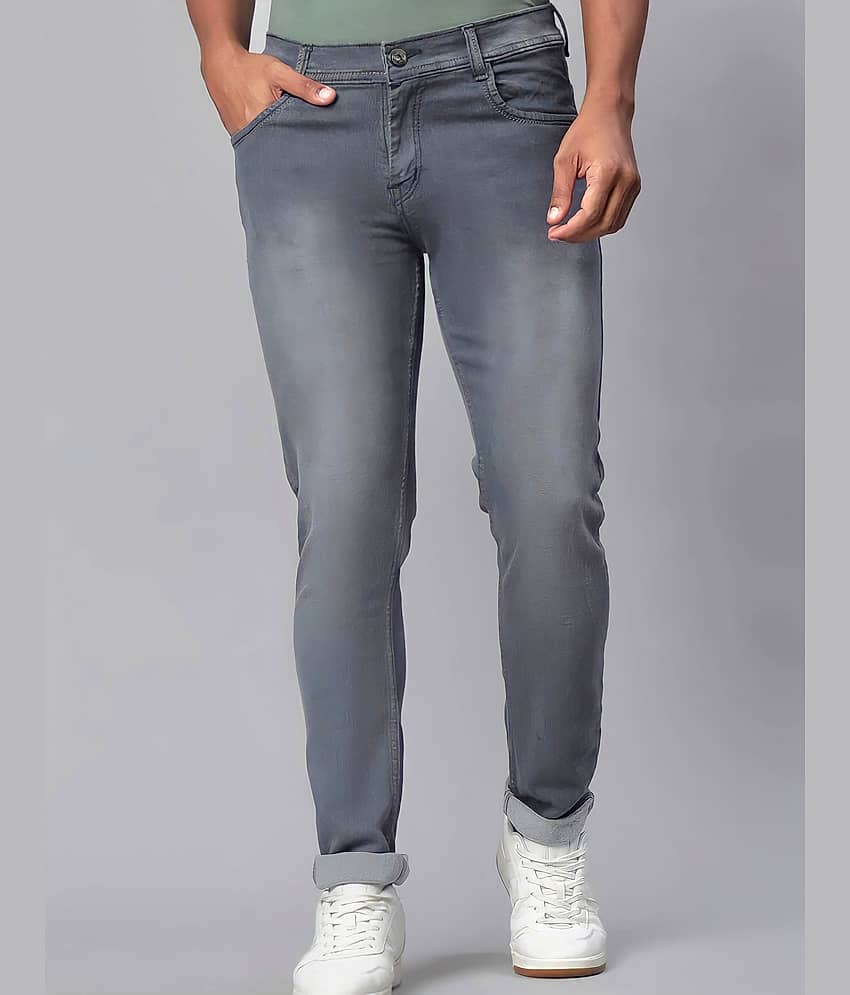 Sindon Straight Faded Men's Jeans - Grey ( Pack of 1 )