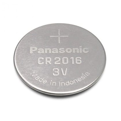 Panasonic CR2016 3V Lithium Coin Battery, 1 Battery
