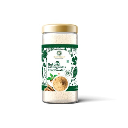 Natural Ashwagandha Root Powder - 250 gms  by green blossom agritech ventures private limited