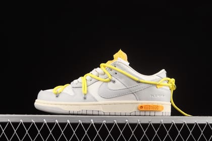 Off-White x NikeMens Dunk Low - Lot 29-Euro 41