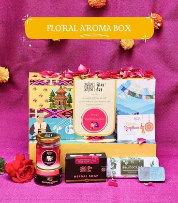 Floral Aroma Box - A Special Rakhi Gift Box for Sisters