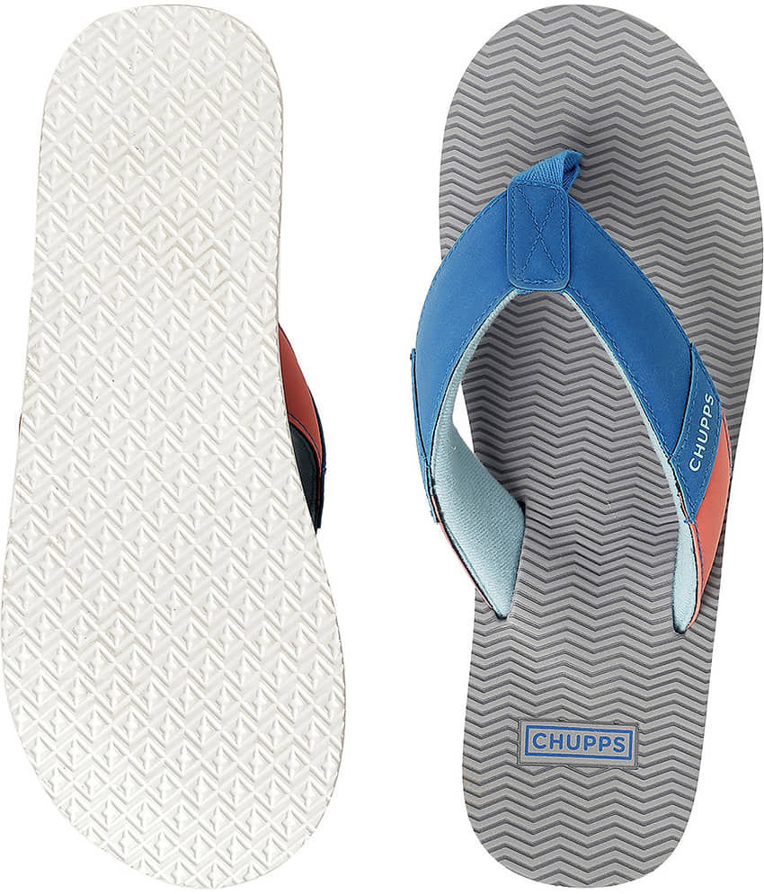 CHUPPS Dark Grey Men's Slide Flip Flop