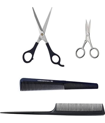 Verceys 2 Scissors 2 Combs Moustache Scissors