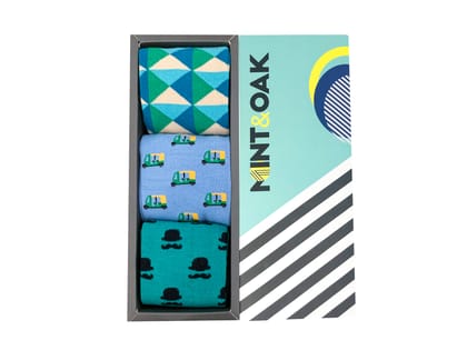 Giftbox of 3 - Work Essentials Socks For Men