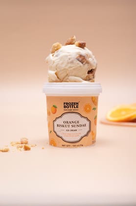 Orange Biskut Sundae [100 ml]