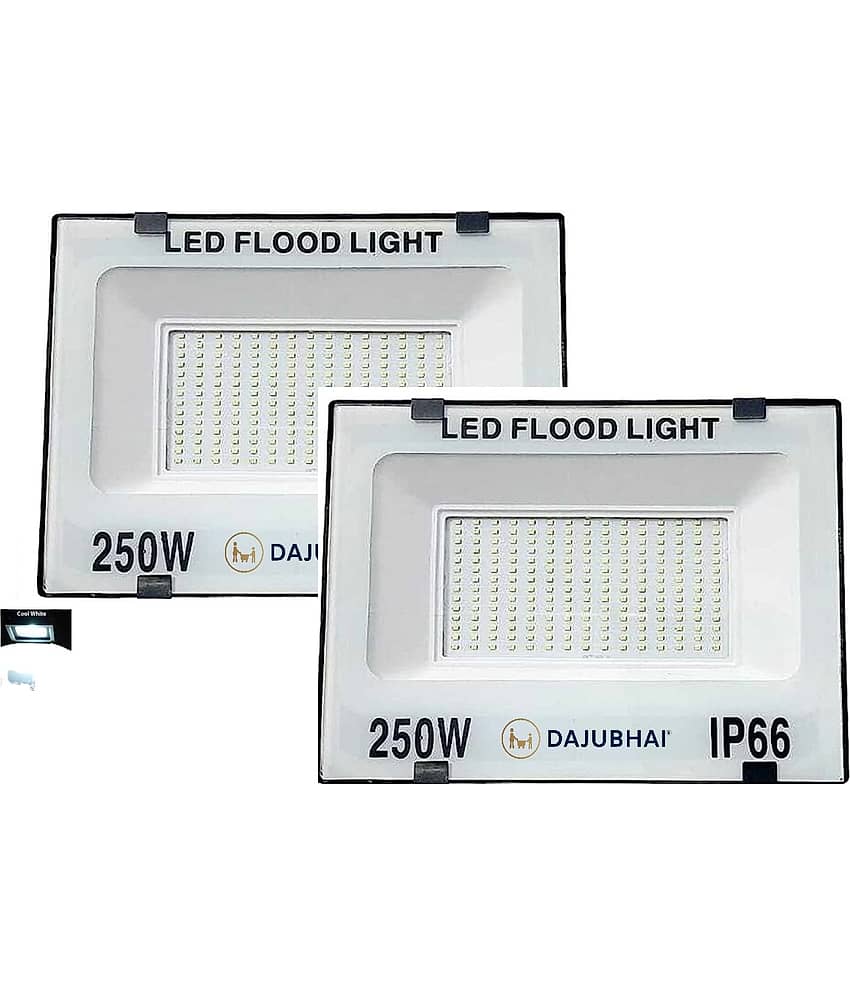 DAJUBHAI Cool Day Light 250w Watts Flood Light ( Pack of 1 )