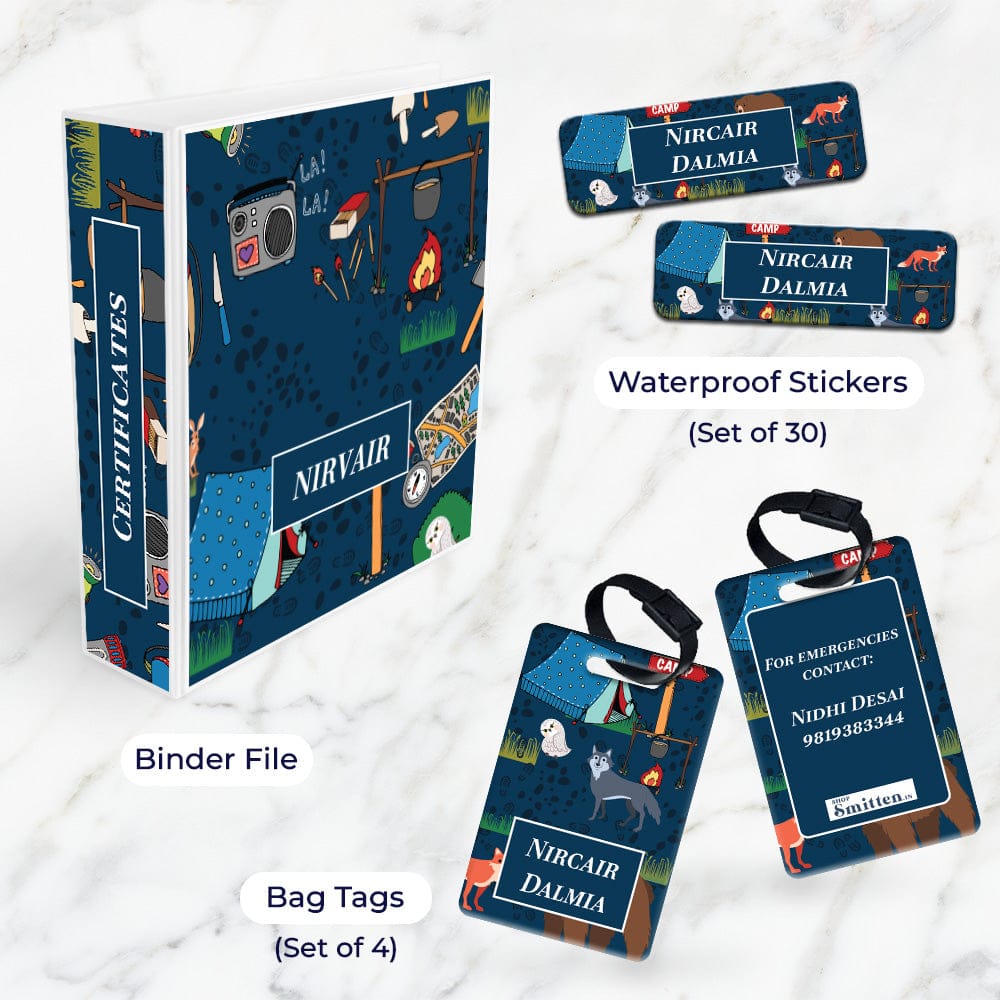 Camp Life Stationery Set (kids)-Mini Set
