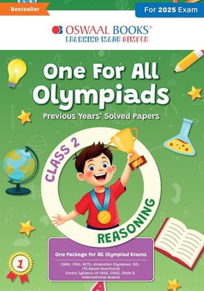 Oswaal One for All olympiads Previous year Solved papers prep-cum Reasoning CLASS 2 -23 July 2025 Oswaal One for All olympiads Previous year Solved papers prep-cum Reasoning CLASS 2 -23 July 2025