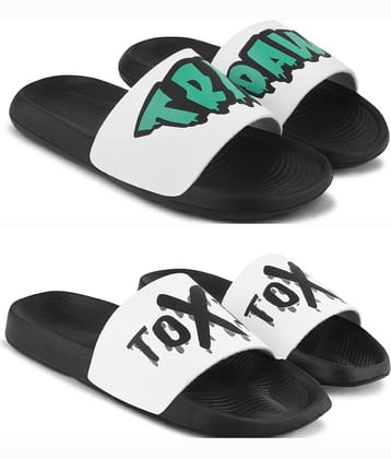 PERY PAO Multi Color Men's Combo Slipper