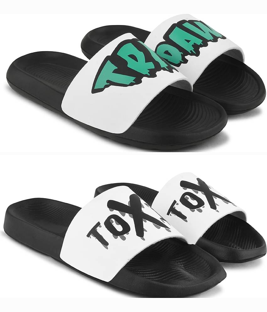 PERY PAO Multi Color Men's Combo Slipper