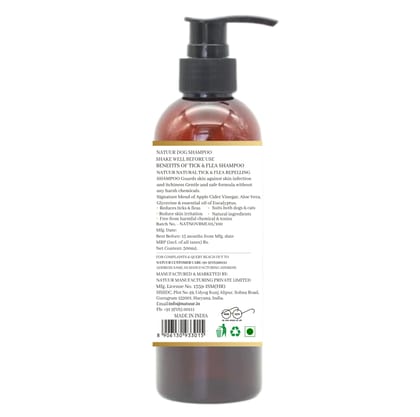 FETCH | Gentle Dog Shampoo | Aloe Vera | Apple Cider Vinegar | Neem | Clean | Happy | Healthy