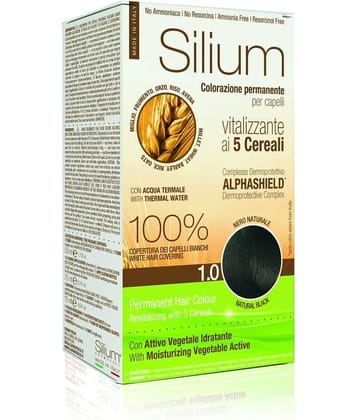 Silium - Black Ammonia Free Permanent Hair Color 125