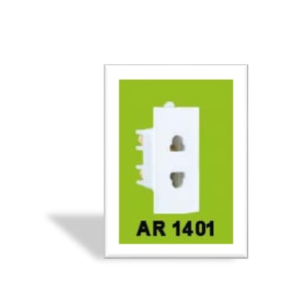 Helmer 6A F R 2 Pin Socket