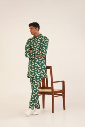 Yajar- Printed Co-Ord Set-XS/34