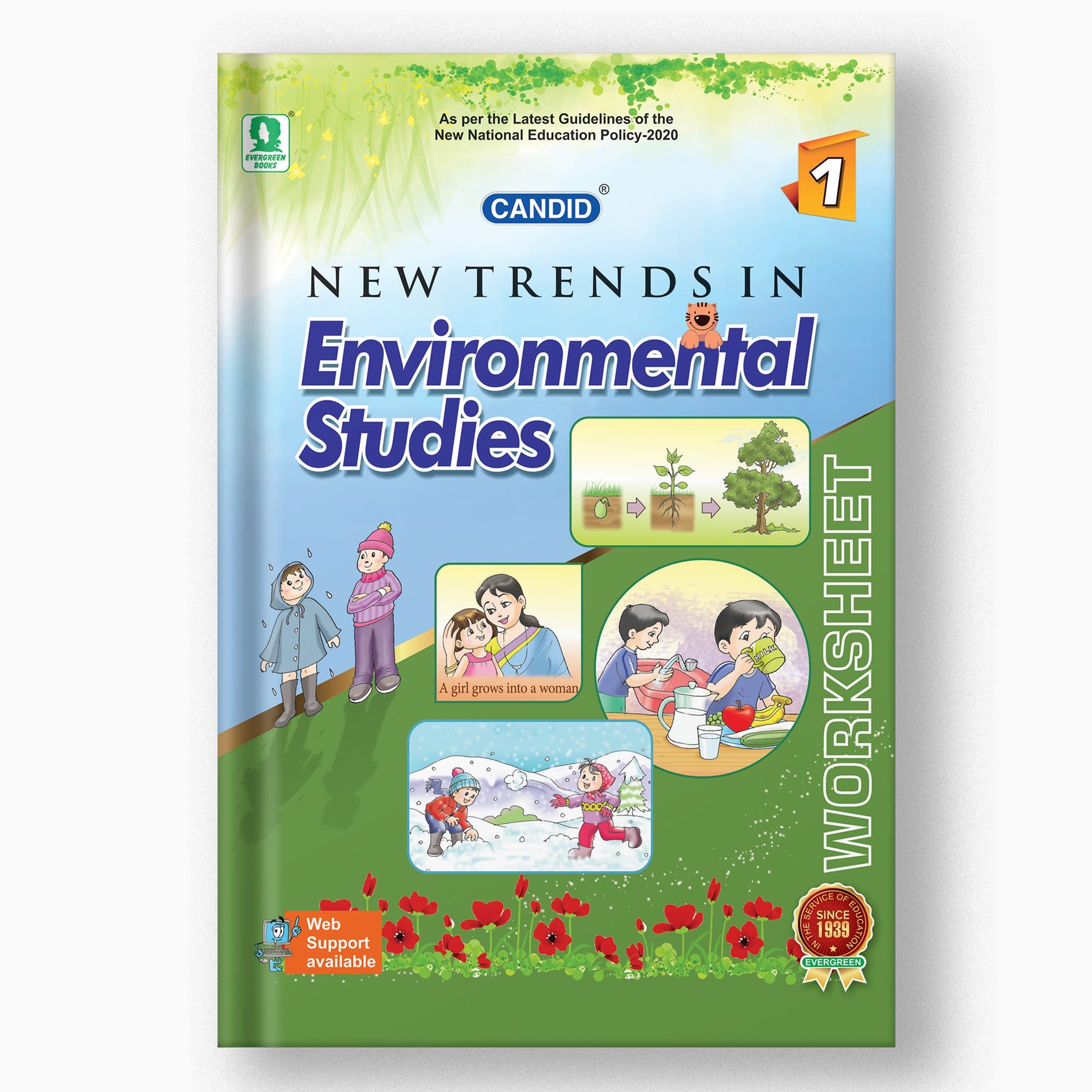 CANDID NEW TRENDS IN ENVIRONMENTAL STUDIES WITH WORKSHEET - 1-Grade 01 / Environmental Studies