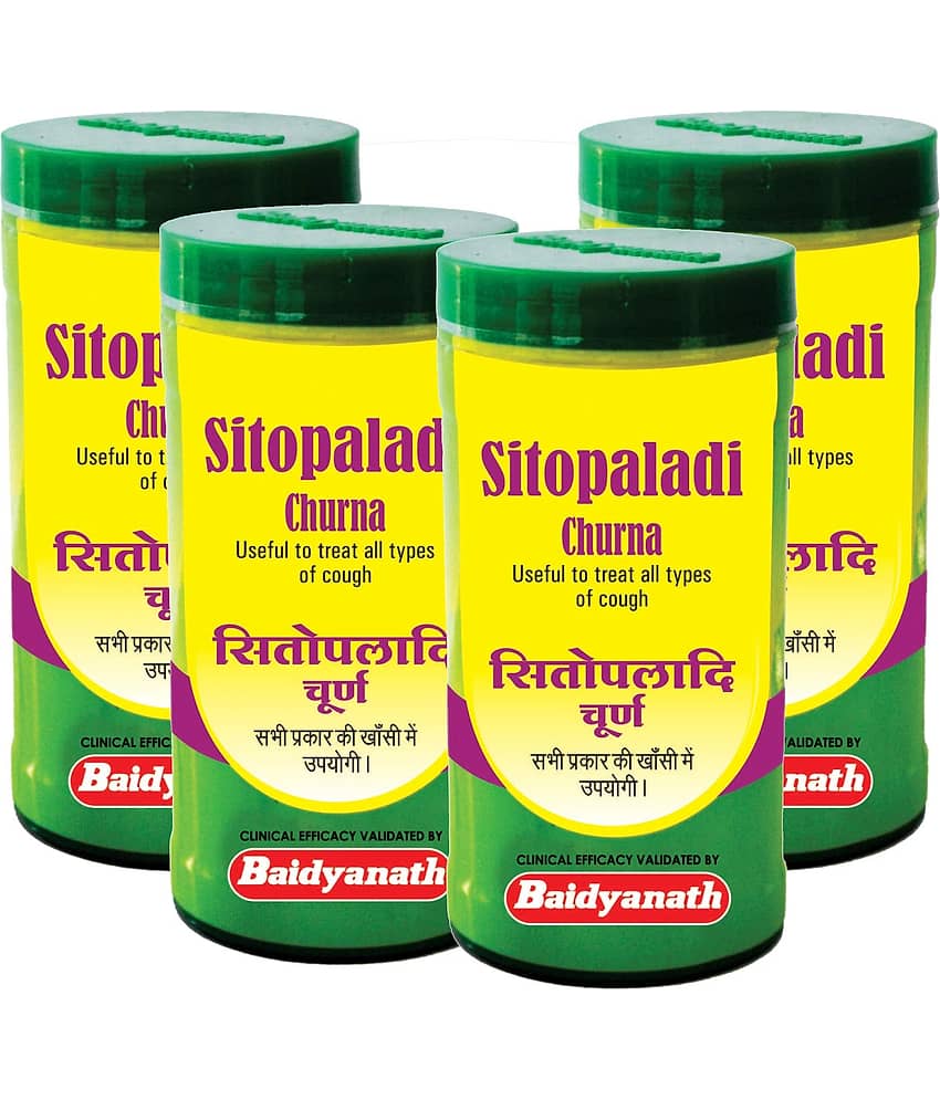 Baidyanath Sitopaladi Churna Powder 60 Gm Pack of 4