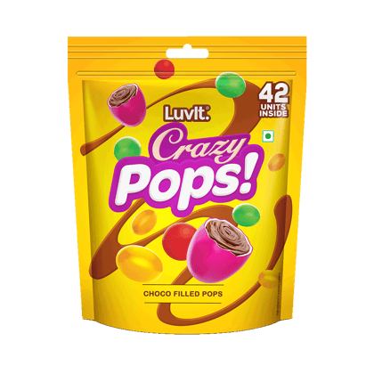LuvIt Crazypops || 42 Pieces || 131.04 Grams- Investigation