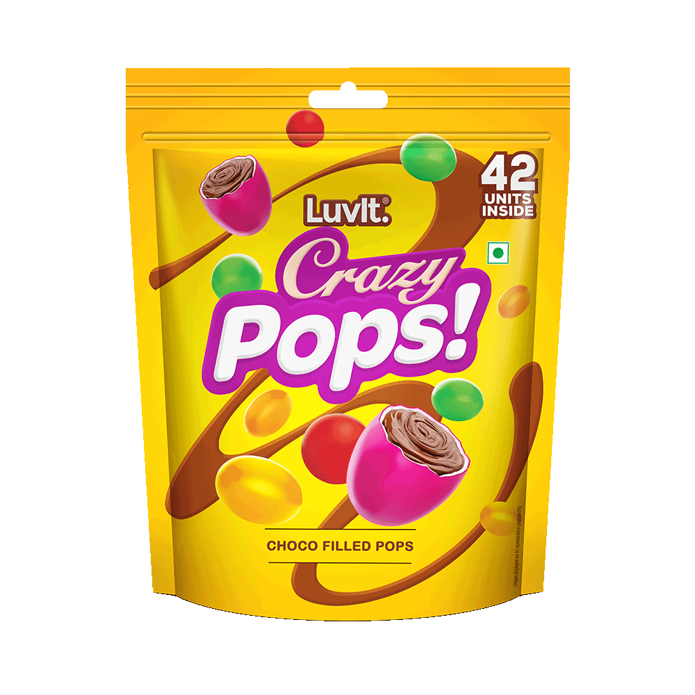 LuvIt Crazypops || 42 Pieces || 131.04 Grams- Investigation