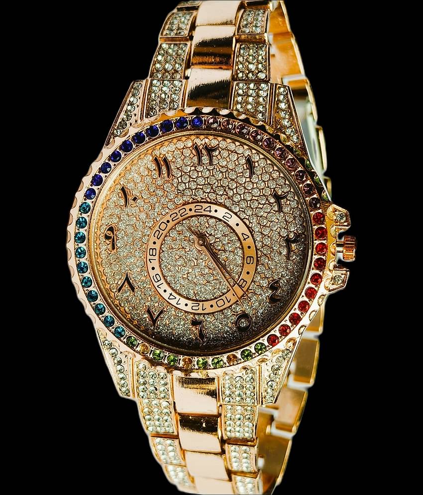 Renaissance Traders Rose Gold Metal Analog Men's Watch