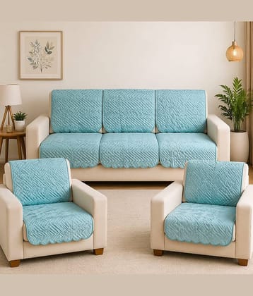 ONAVH 5 Seater Velvet Sofa Cover ( Pack of 10 )