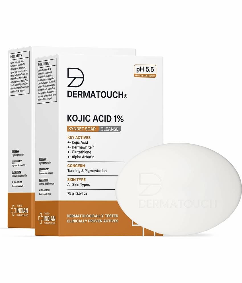 Dermatouch Skin Whitening Soap for All Skin Type ( Pack of 2 )