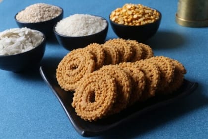 Swaroop Bhajni Chakali (200g) | Authentic Maharashtrian Snack | Festive & Daily Snacking