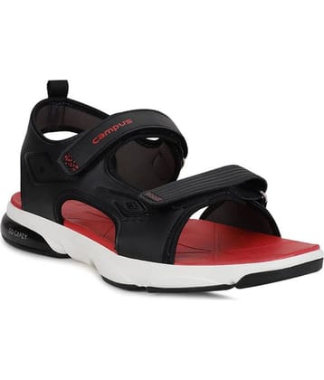 Campus - Black Men's Floater Sandals
