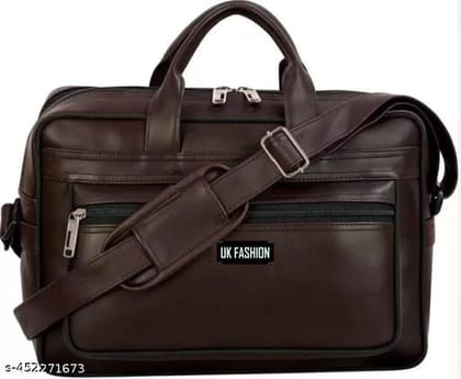 Men women brown messenger bag regular size