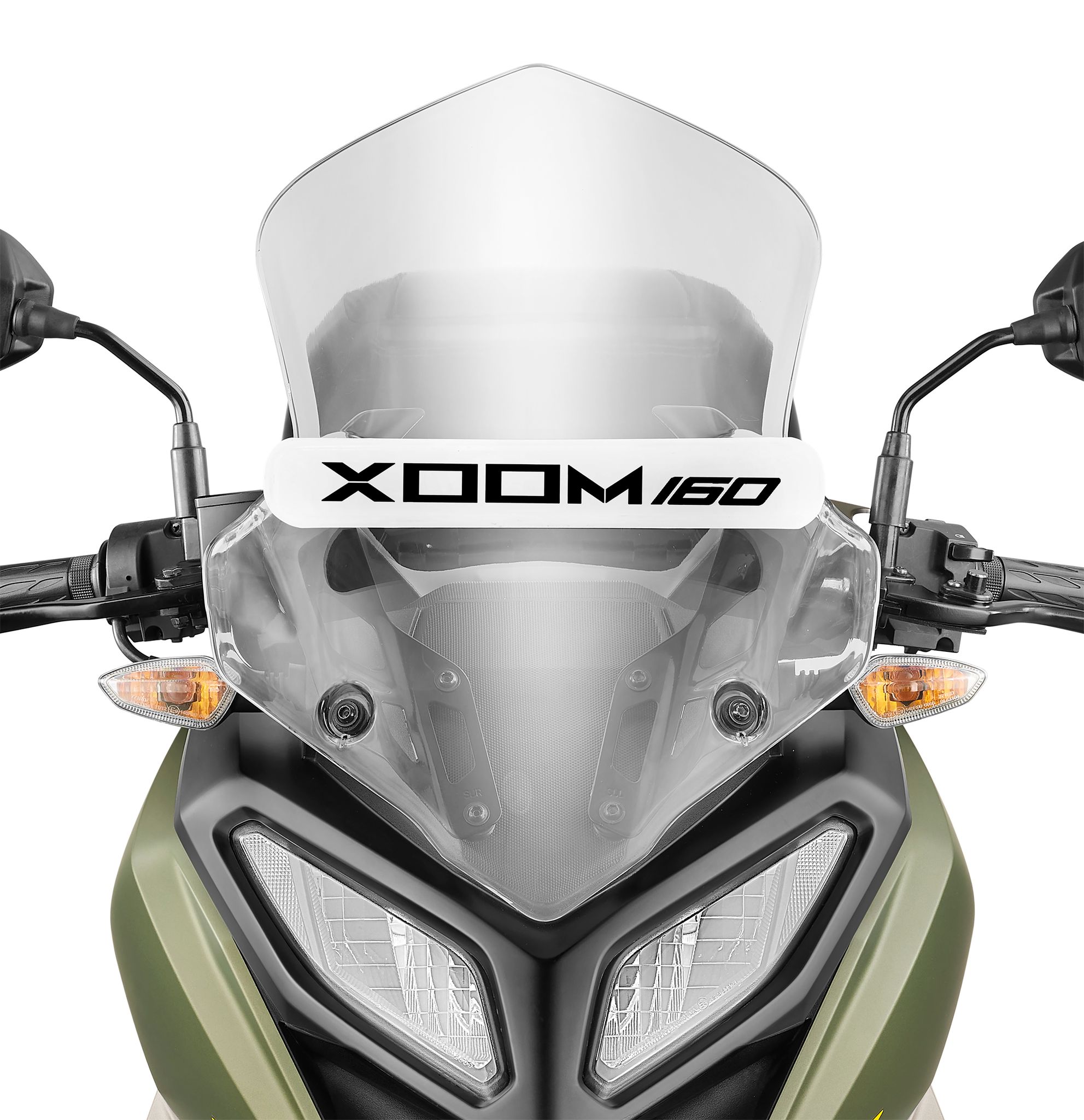 Kit Windscreen Visor Mountings Xoom 160