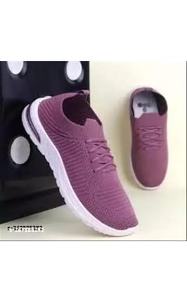 Womens Sports / Running Shoes (Purple)