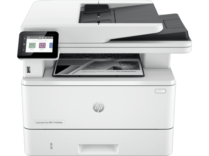 Hp MFP 4104FDW Laserjet Pro, A4 Monochrome Printer, Print/Copy/Scan/Fax, 42 ppm, Wi-Fi, Touchscreen- White