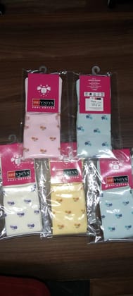 LADIES SOCKS ( Colour -  Pink )